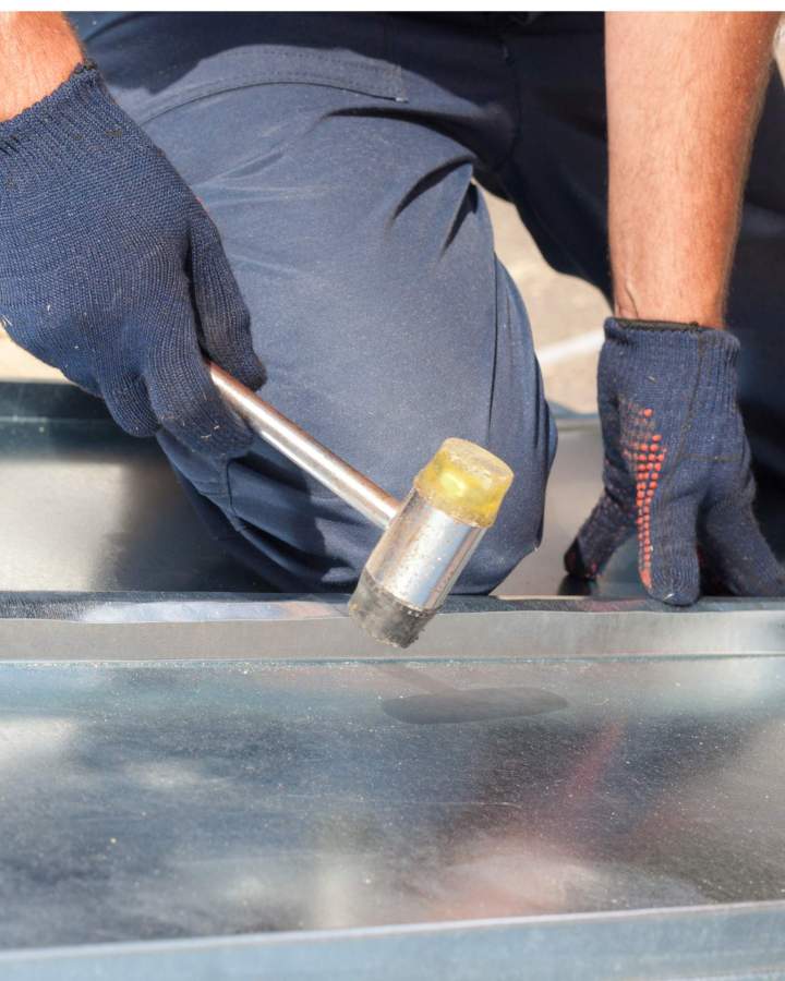 Pose de gouttière, Guingamp